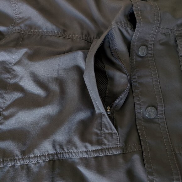 ALASKAN HARDGEAR Shirt Men's XL Tall Gray Standard Fit Button Pocket Long Sleeve - Picture 9 of 14